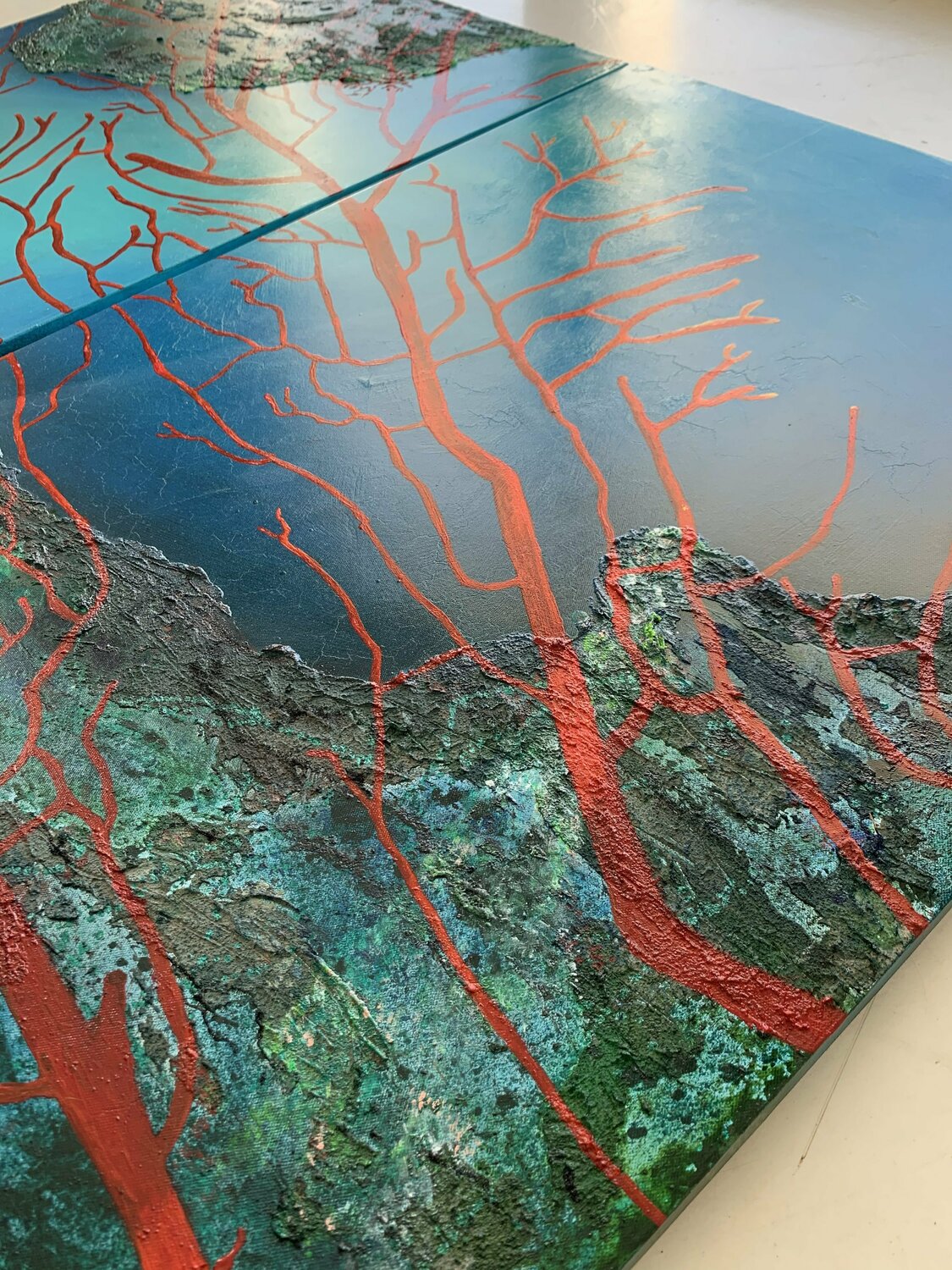 Red coral — detail