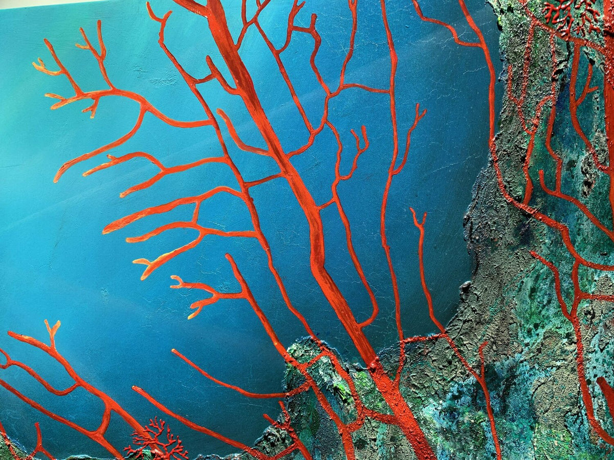 Red coral — detail