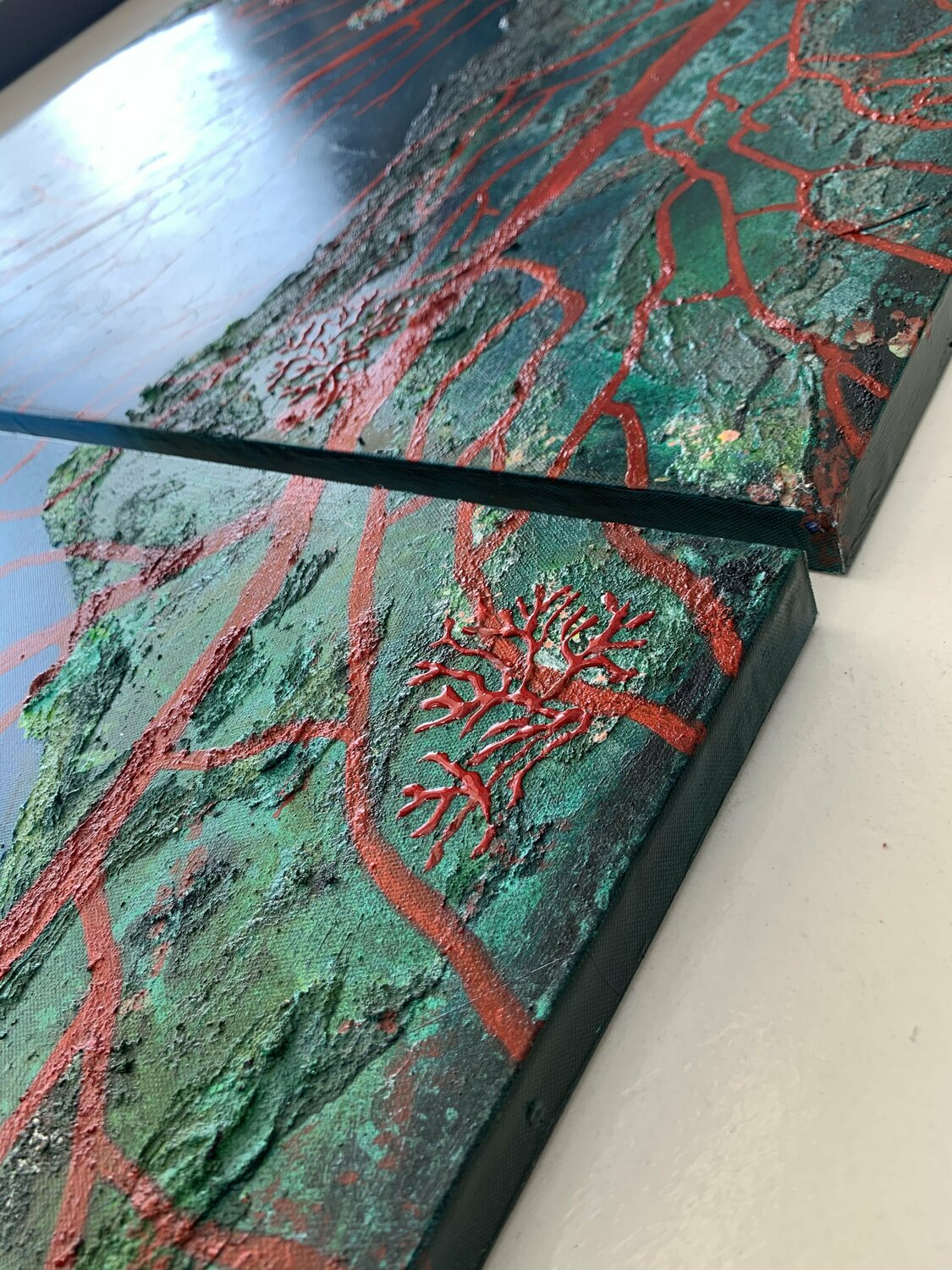 Red coral — detail