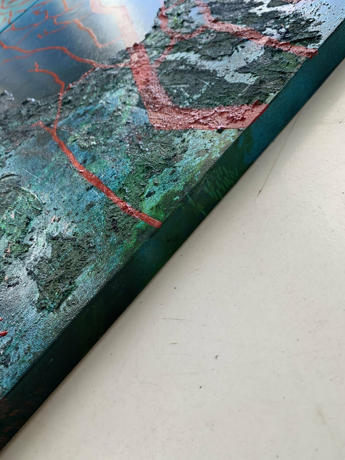 Red coral — detail