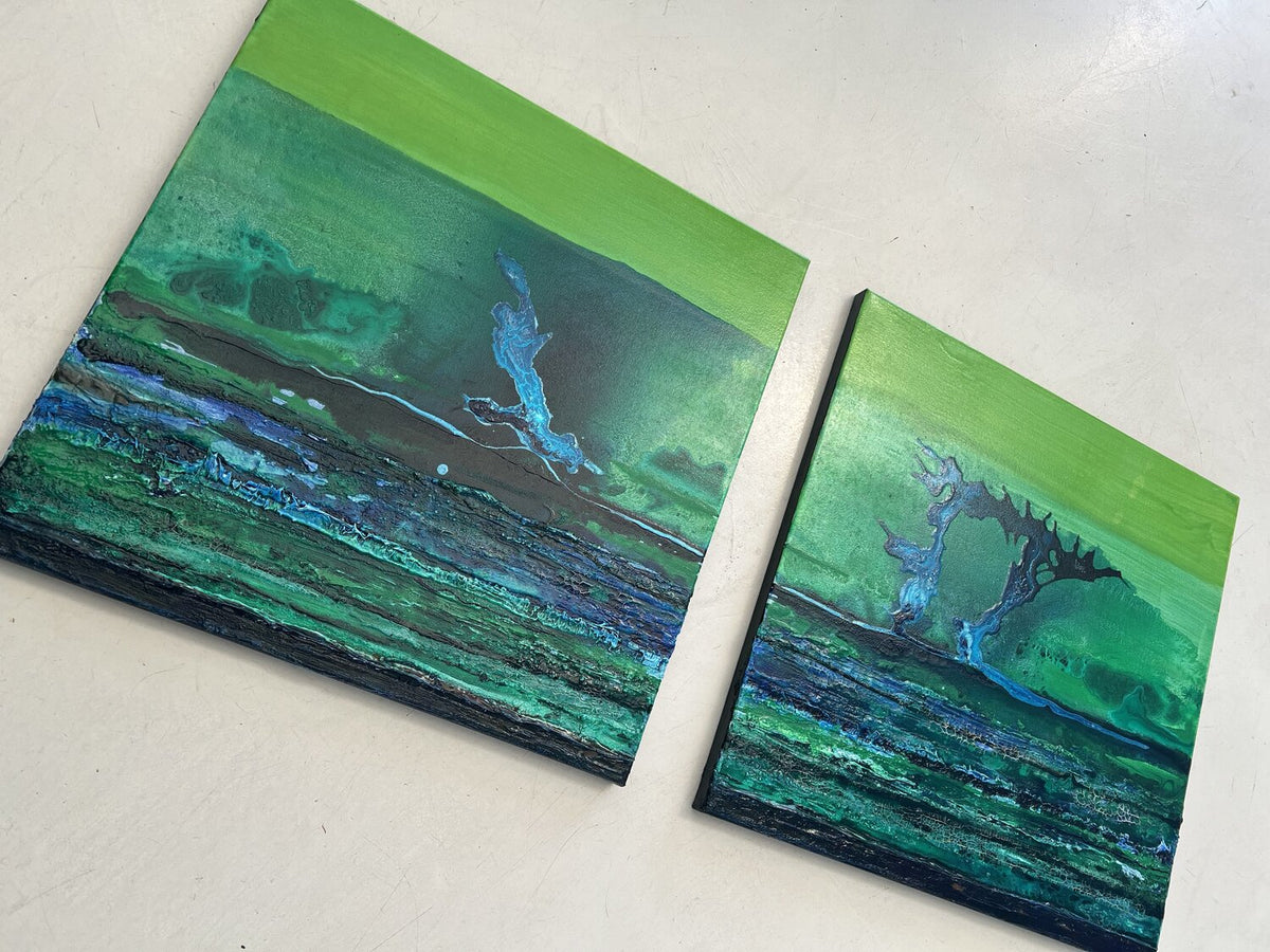 Abstract landscape 1 — detail