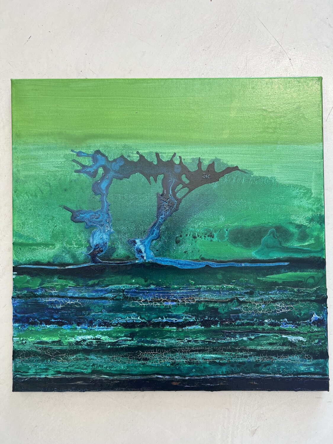 Abstract landscape 1 — detail