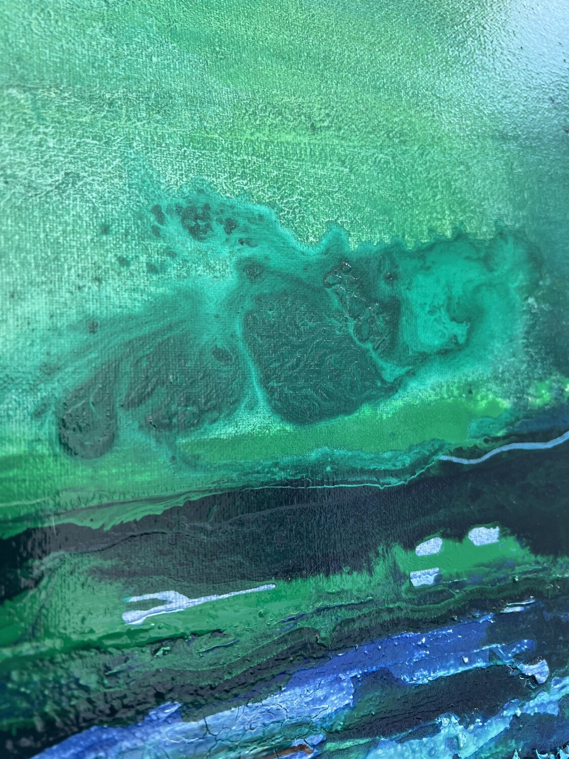 Abstract landscape 1 — detail