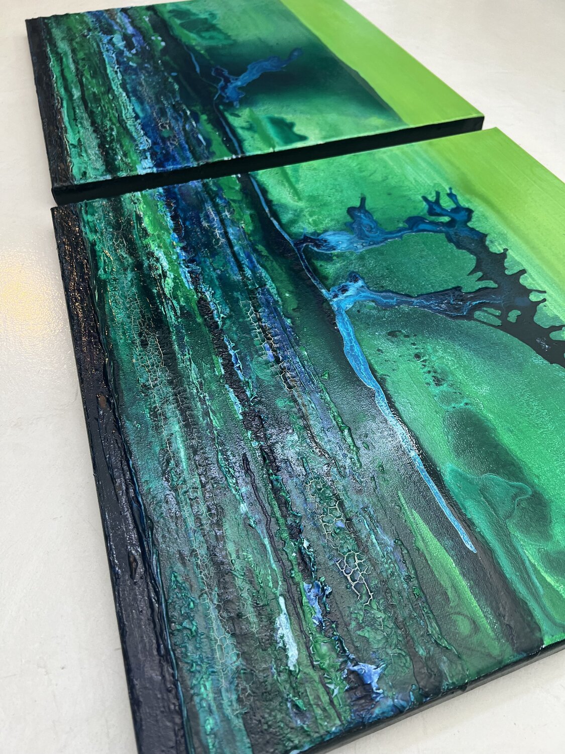 Abstract landscape 1 — detail