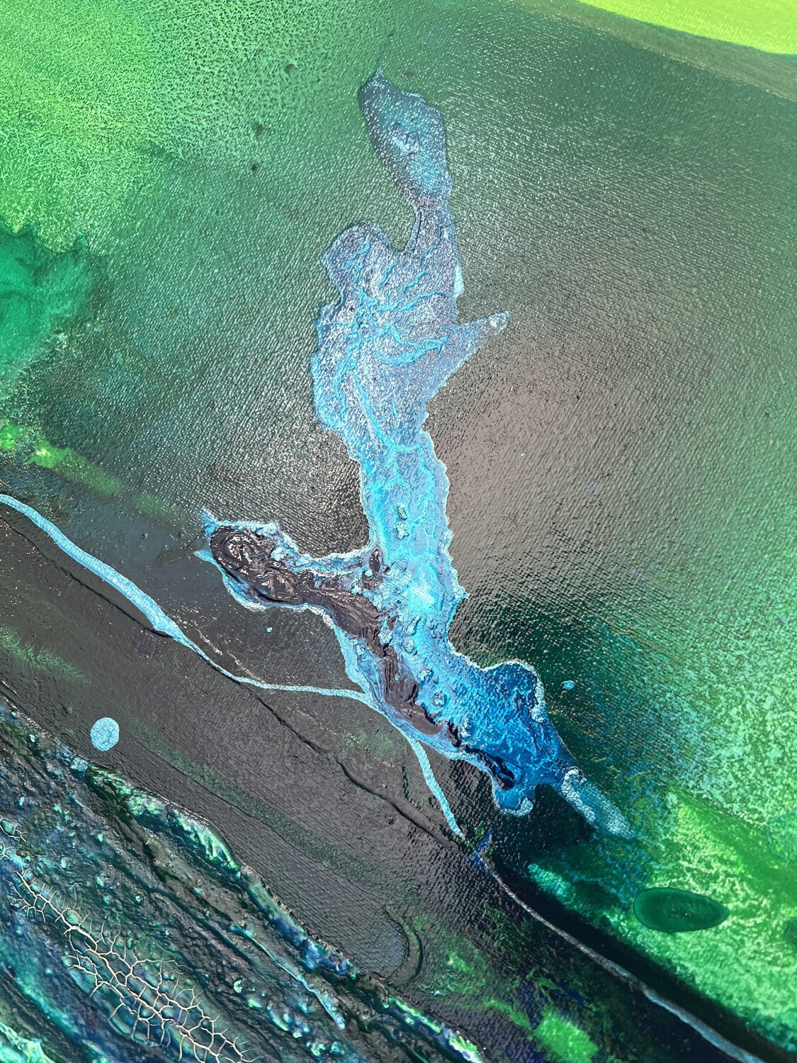 Abstract landscape 2 — detail