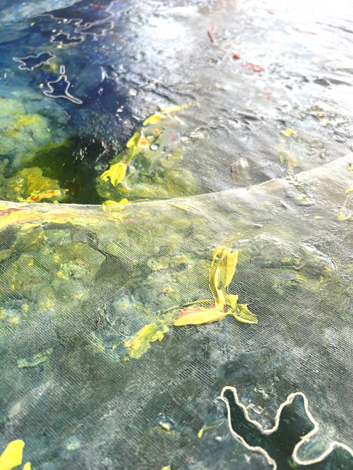 Between the surface — detail