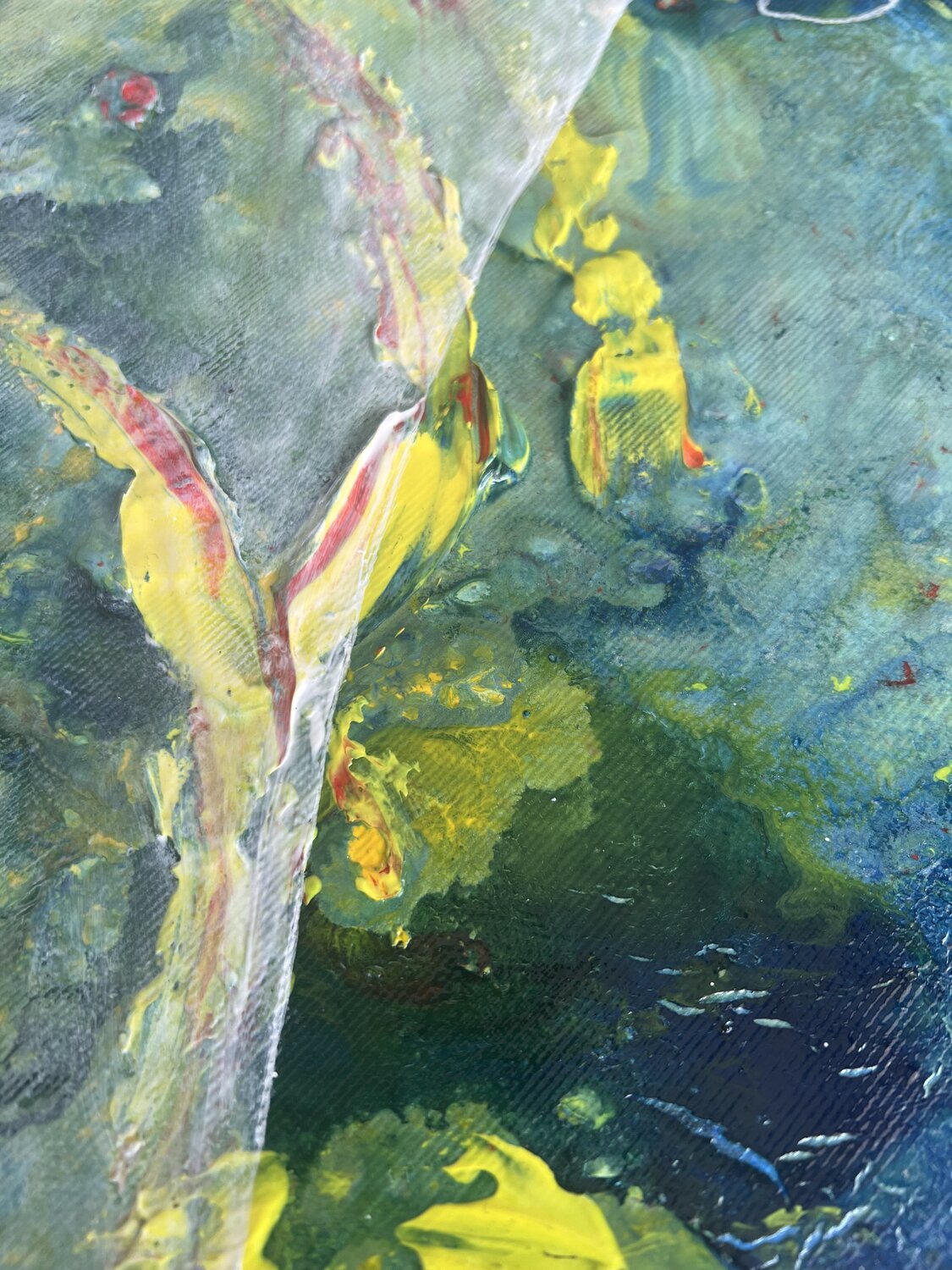 Between the surface — detail