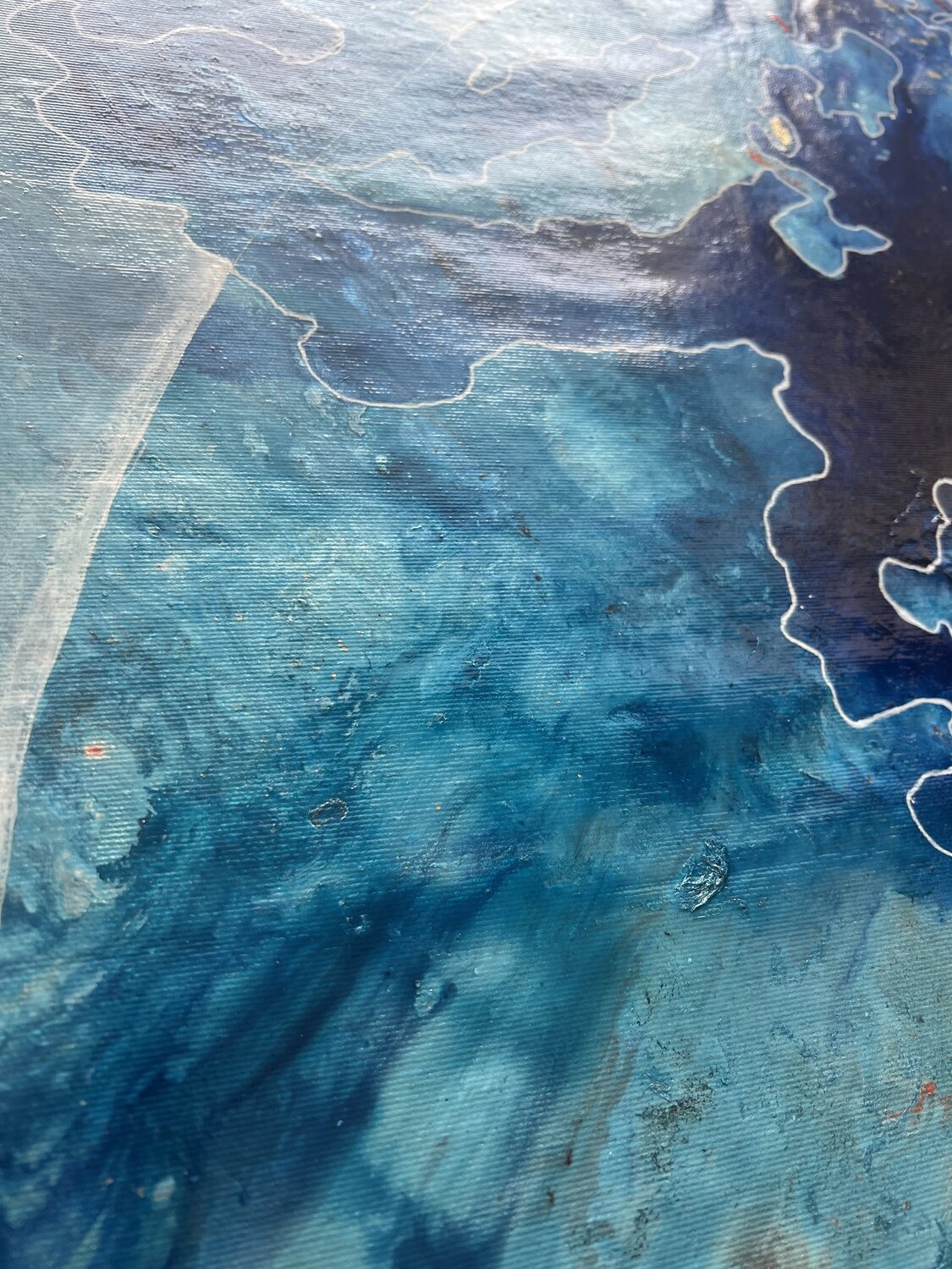 Between the surface — detail