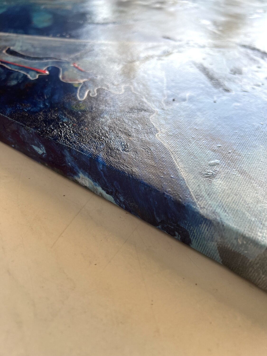 Between the surface — detail