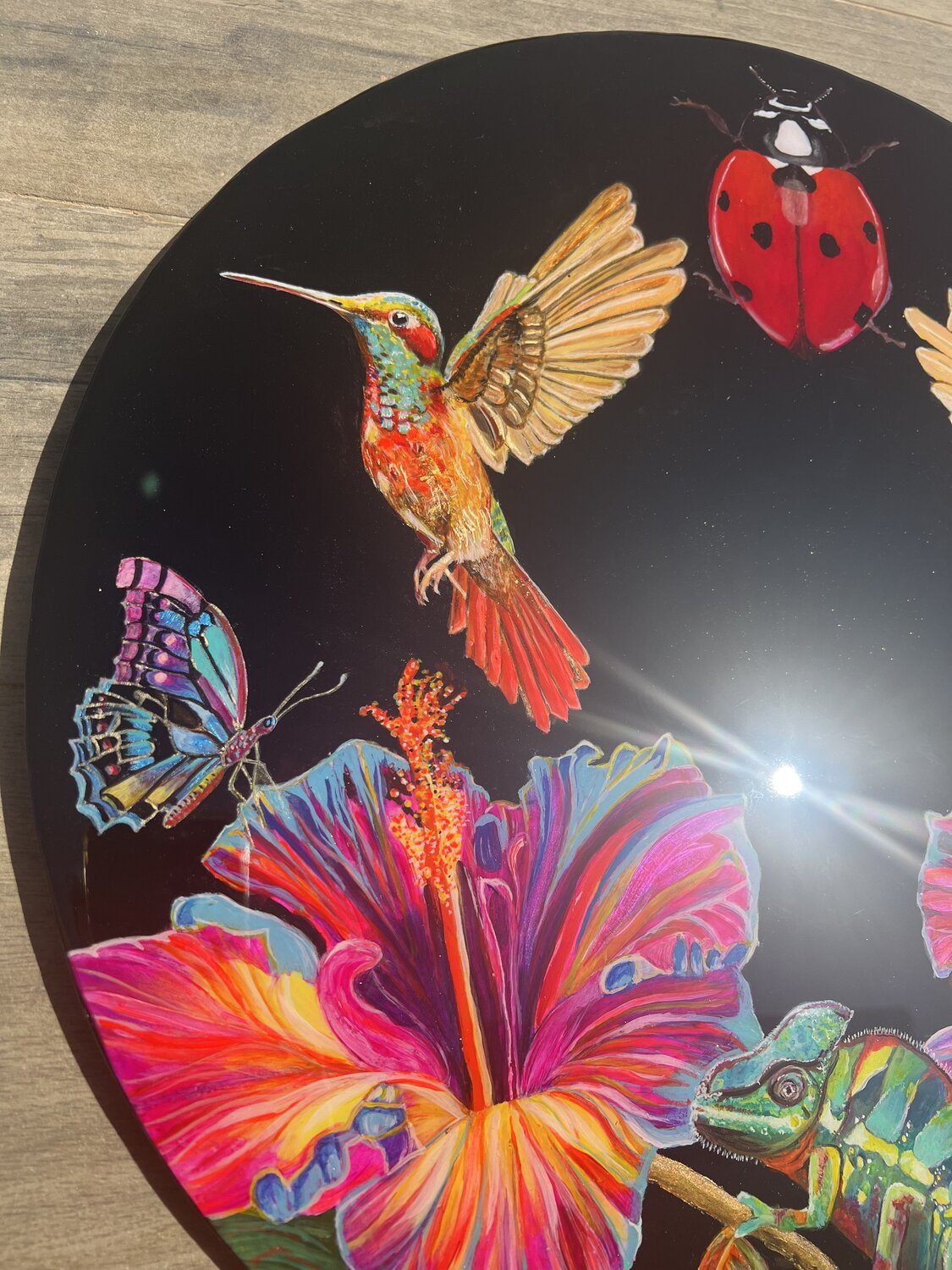 Colourful nature — detail