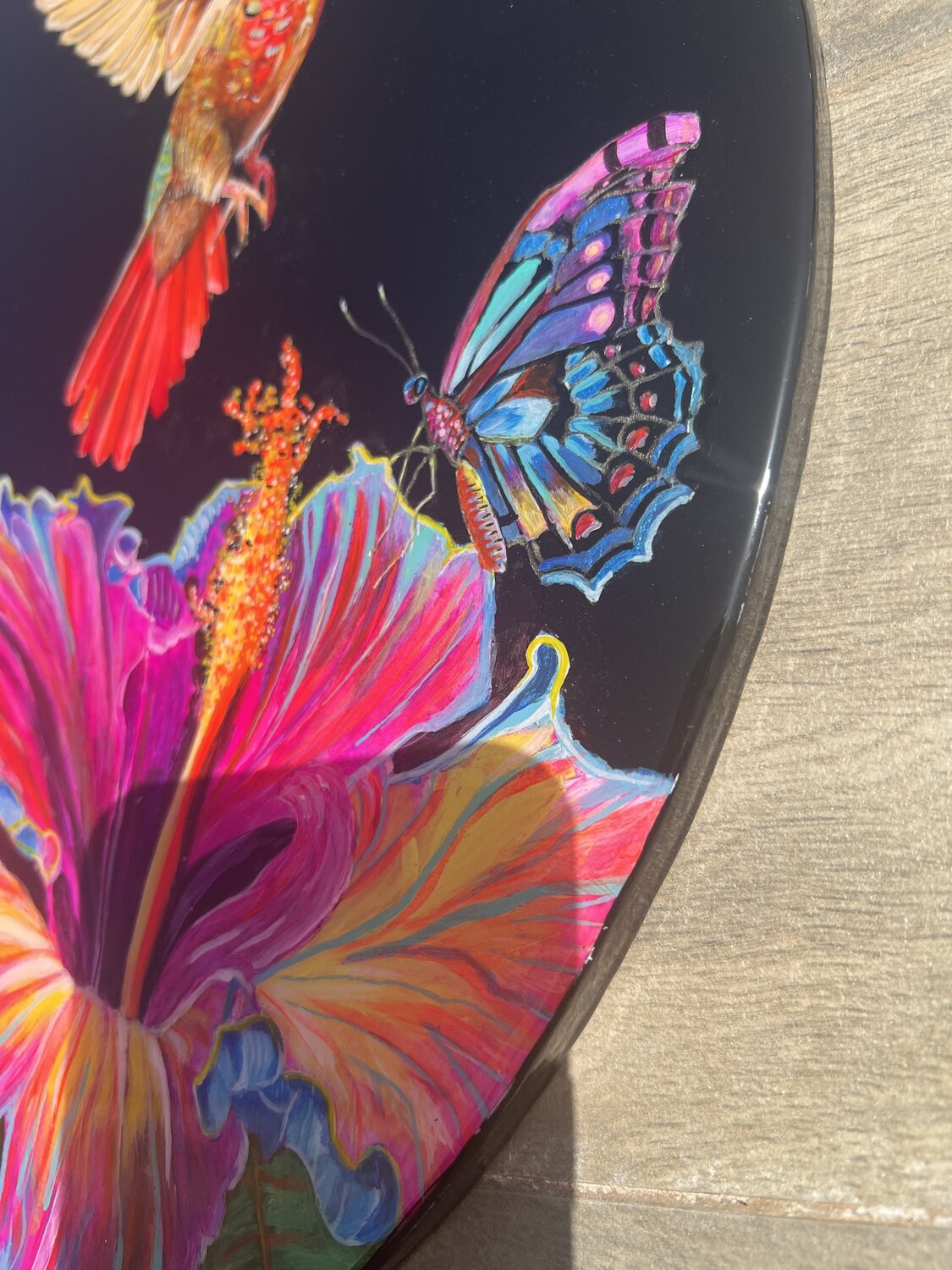 Colourful nature — detail