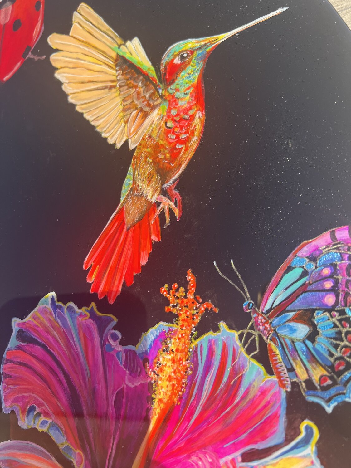 Colourful nature — detail