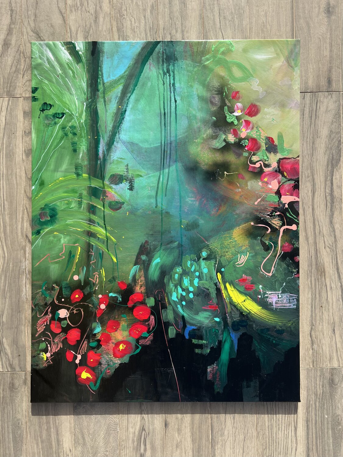 Positive inspiration — detail