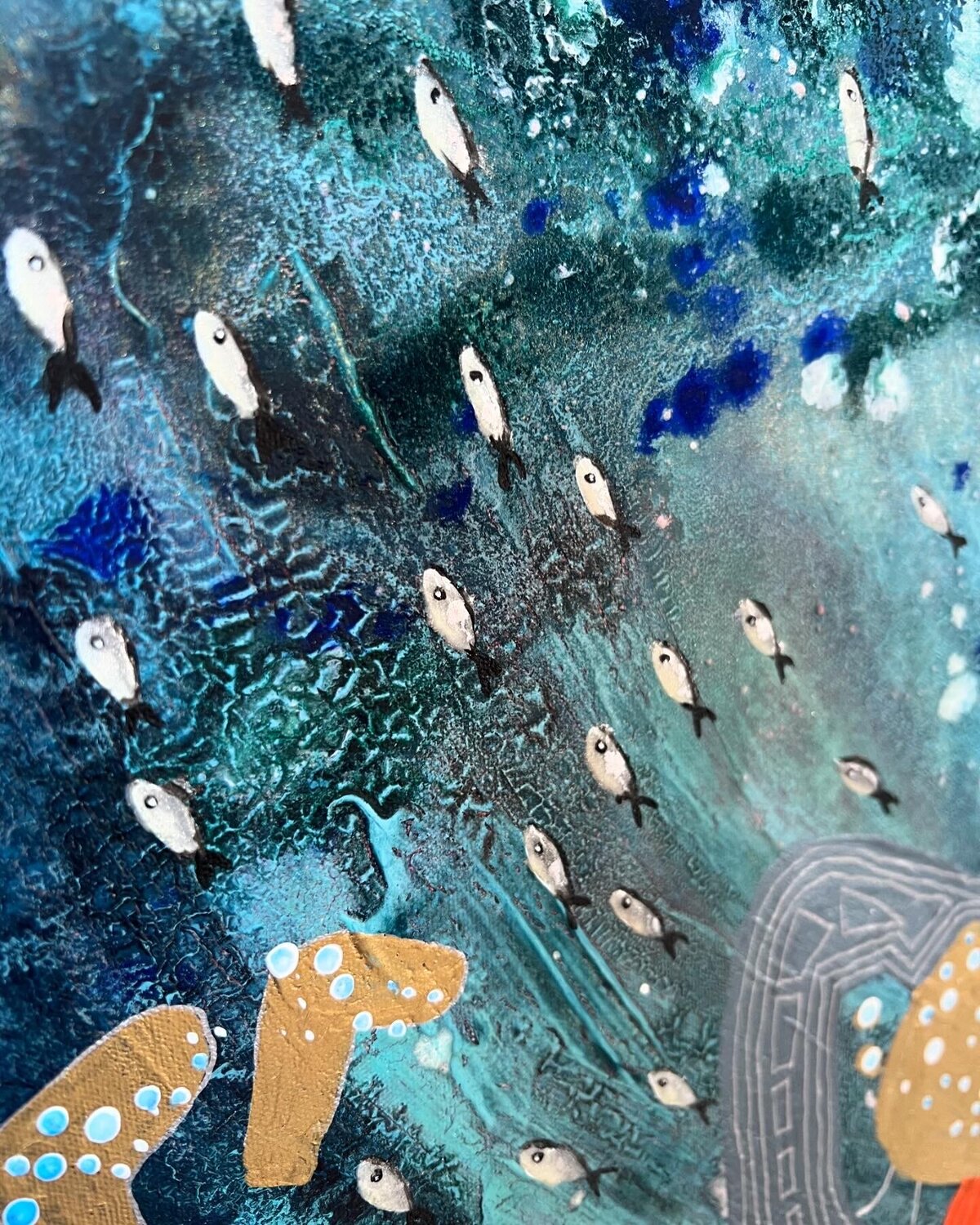 Spinning around — detail