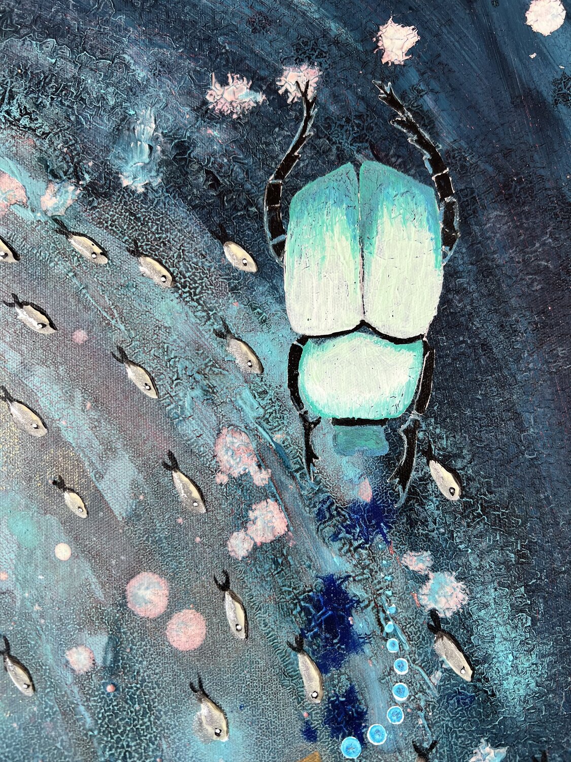Spinning around — detail