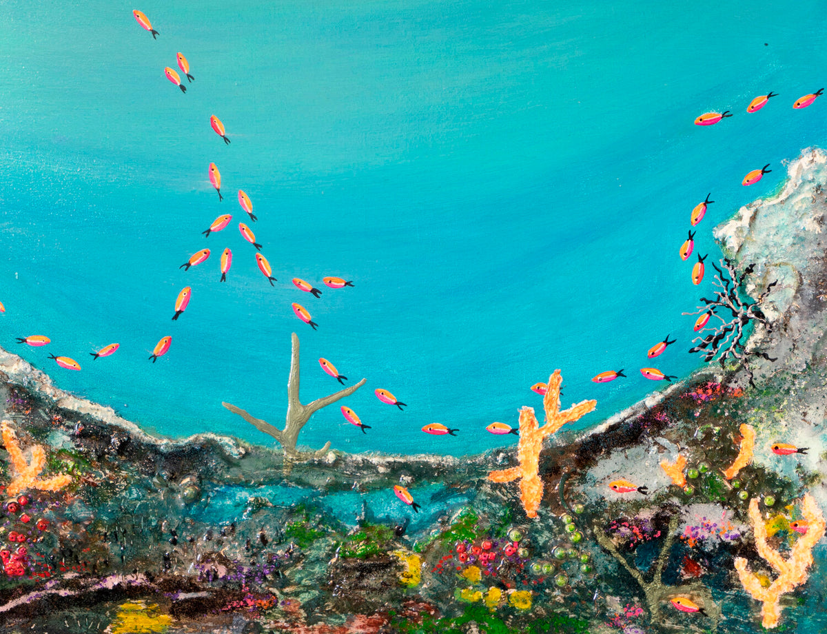 Coloured migration — detail