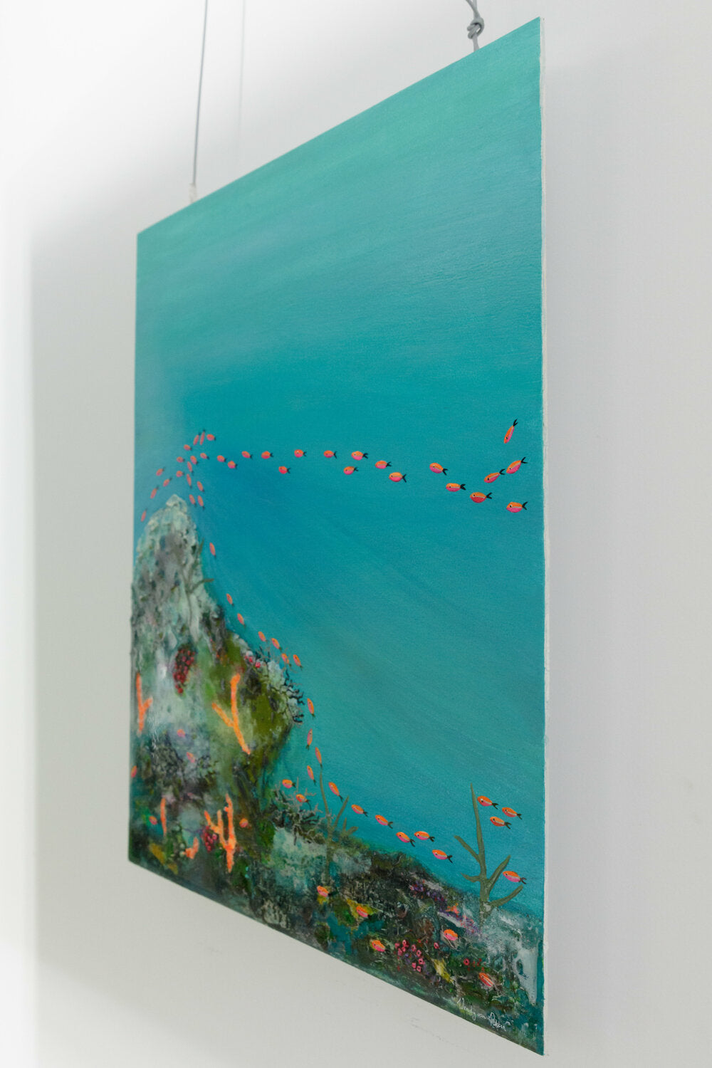 Coloured migration — detail