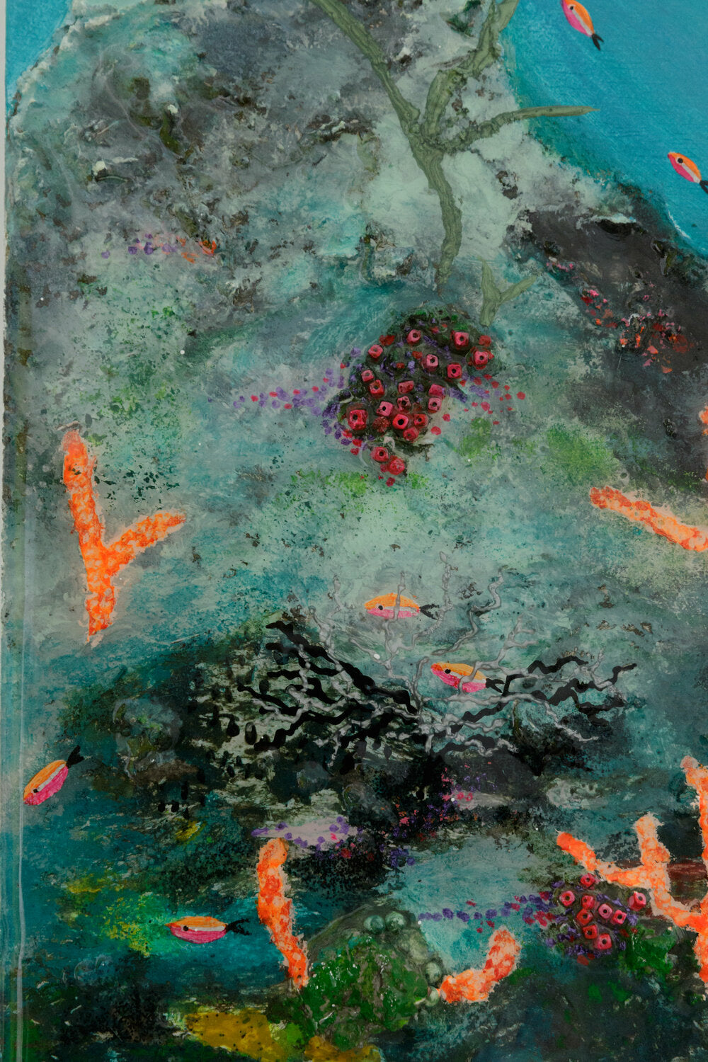 Coloured migration — detail
