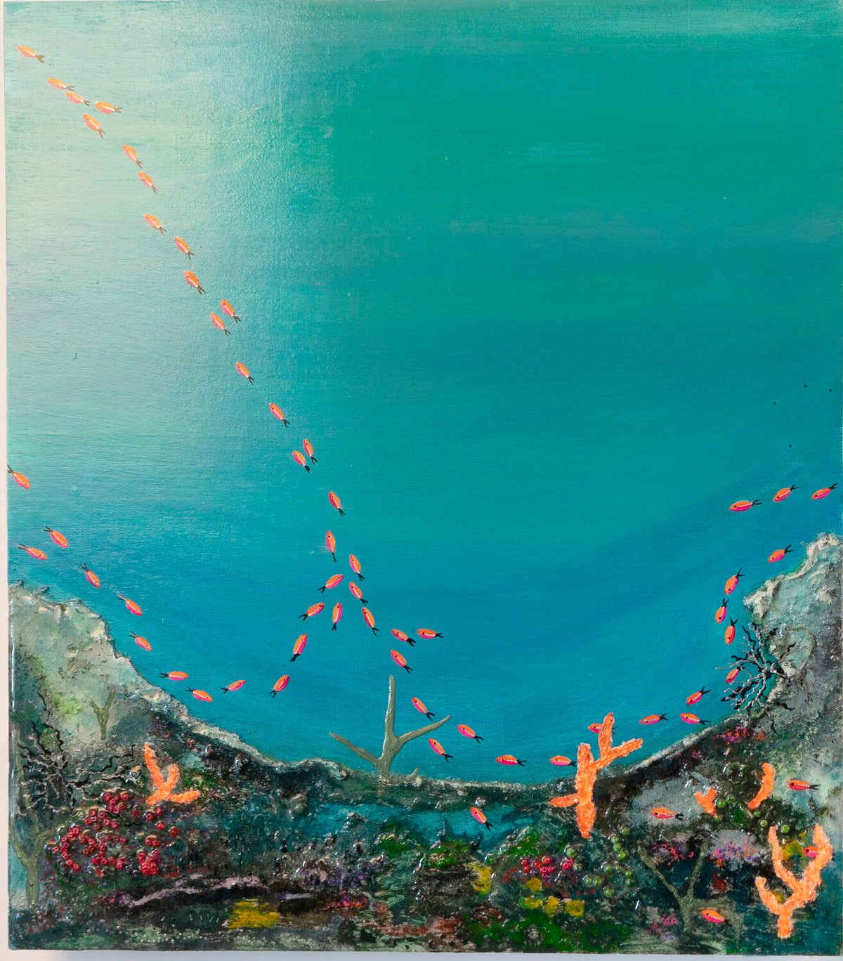 Coloured migration — detail