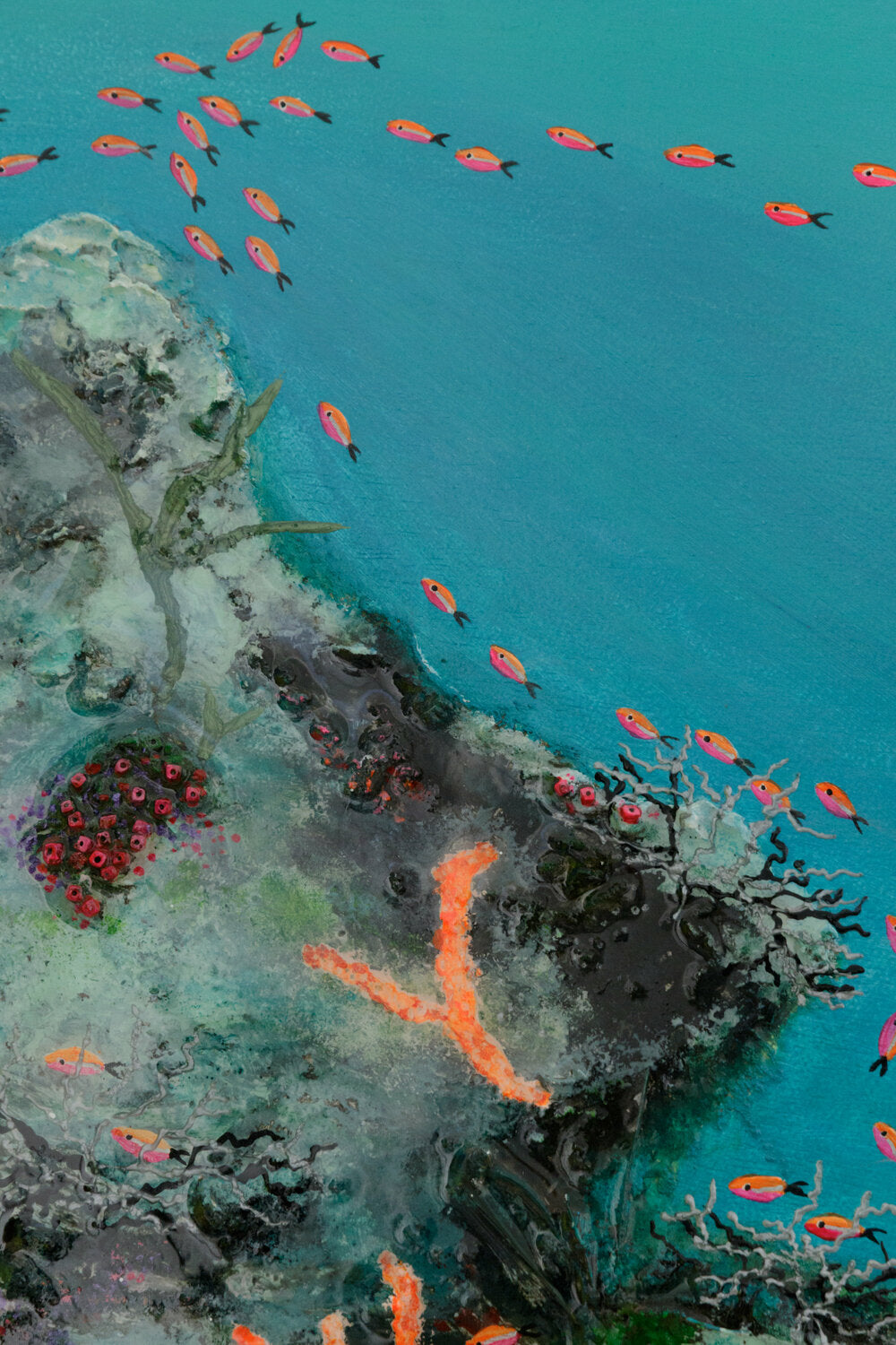 Coloured migration — detail