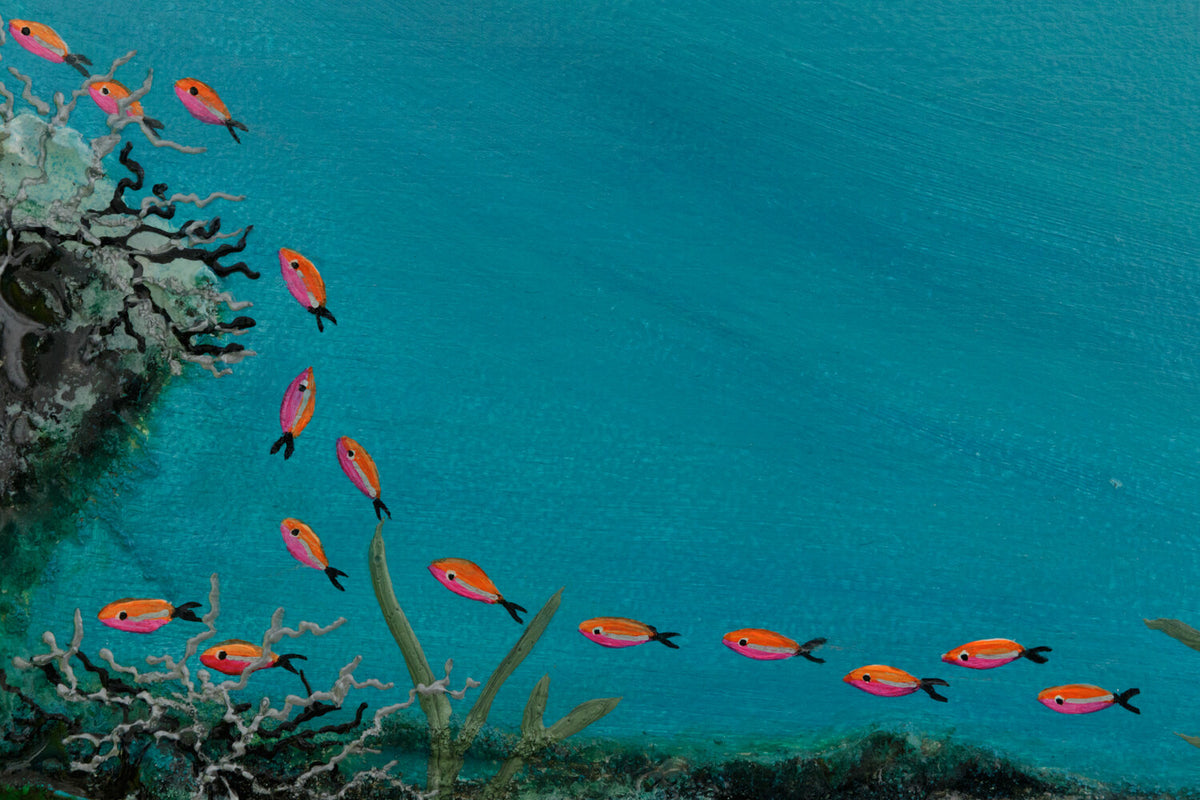 Coloured migration — detail