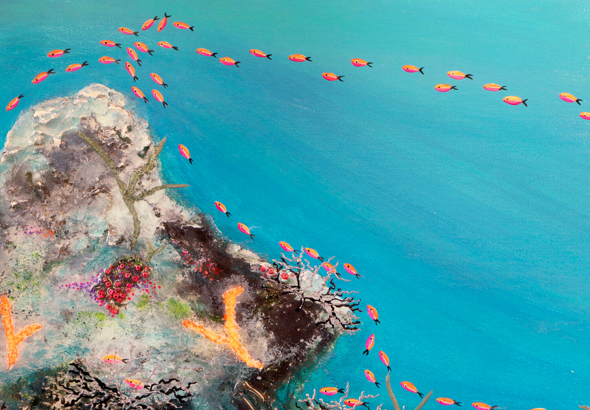 Coloured migration — detail