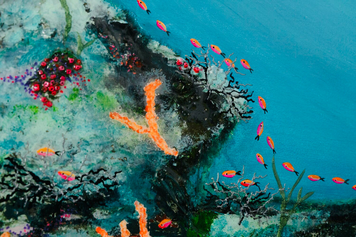 Coloured migration — detail