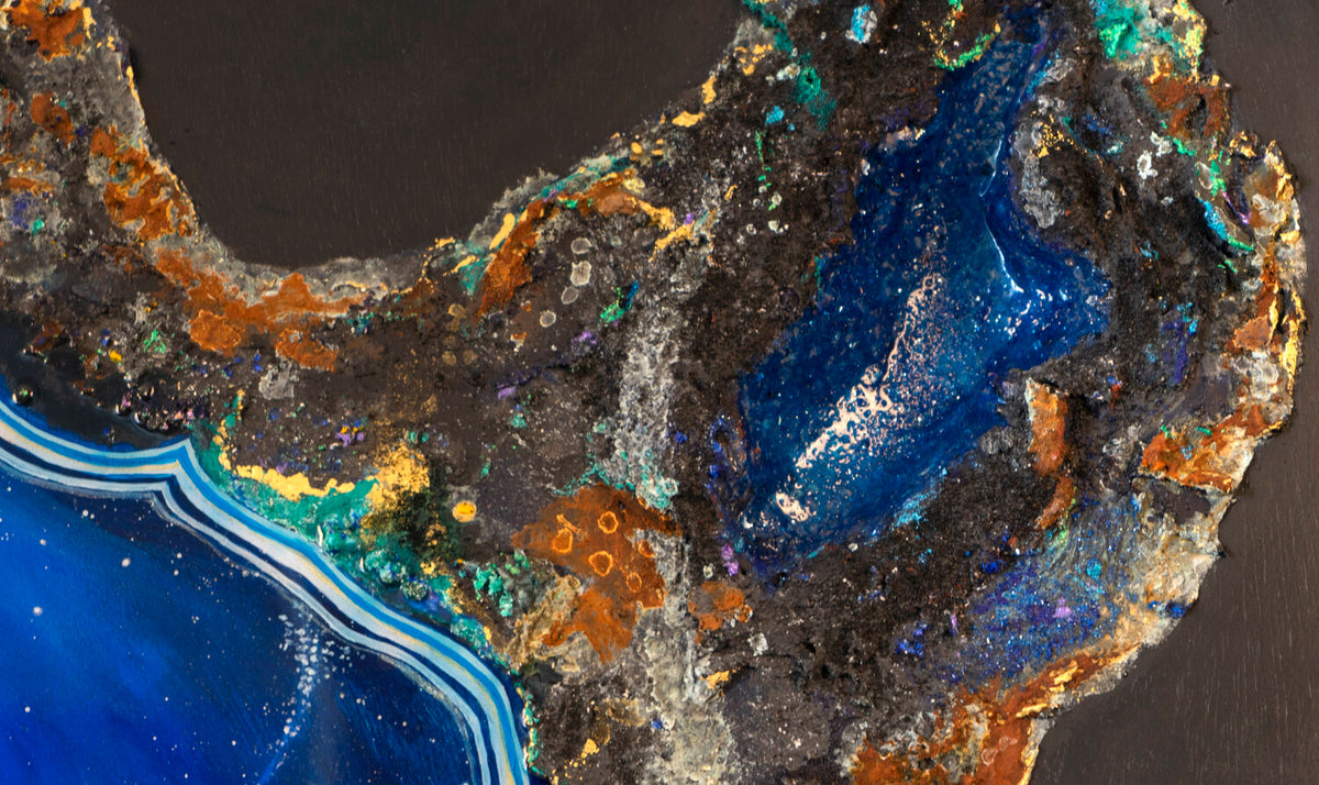 Blue treasure — detail