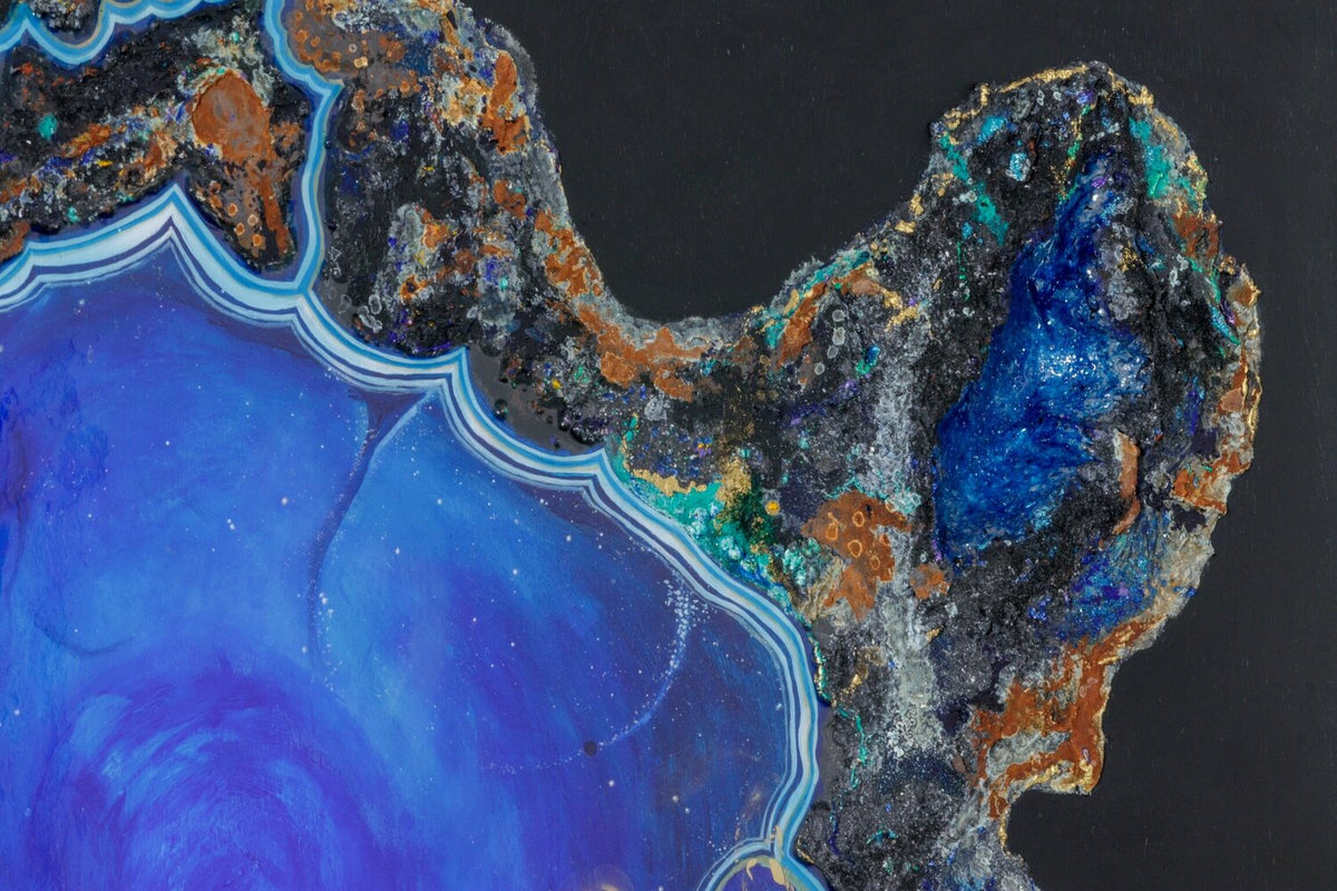 Blue treasure — detail