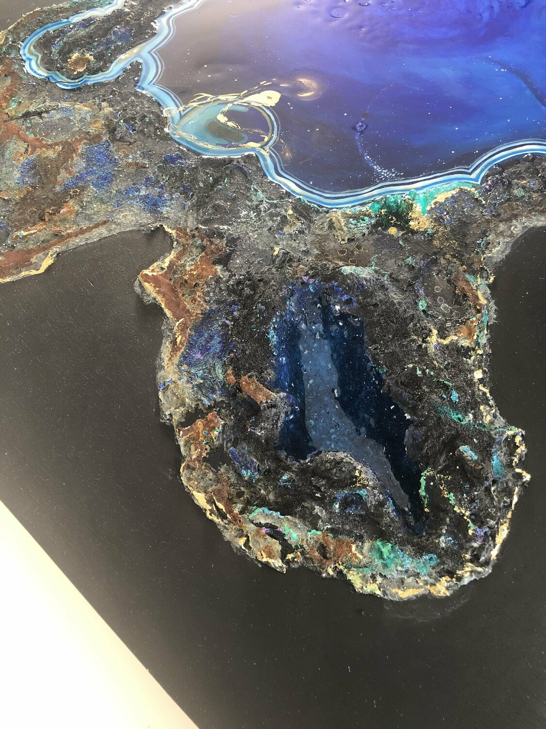 Blue treasure — detail