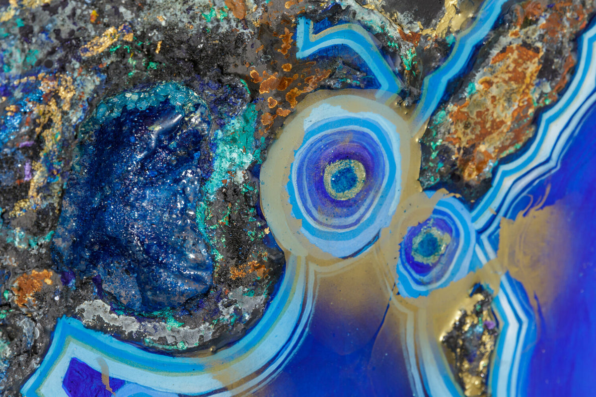 Blue treasure — detail