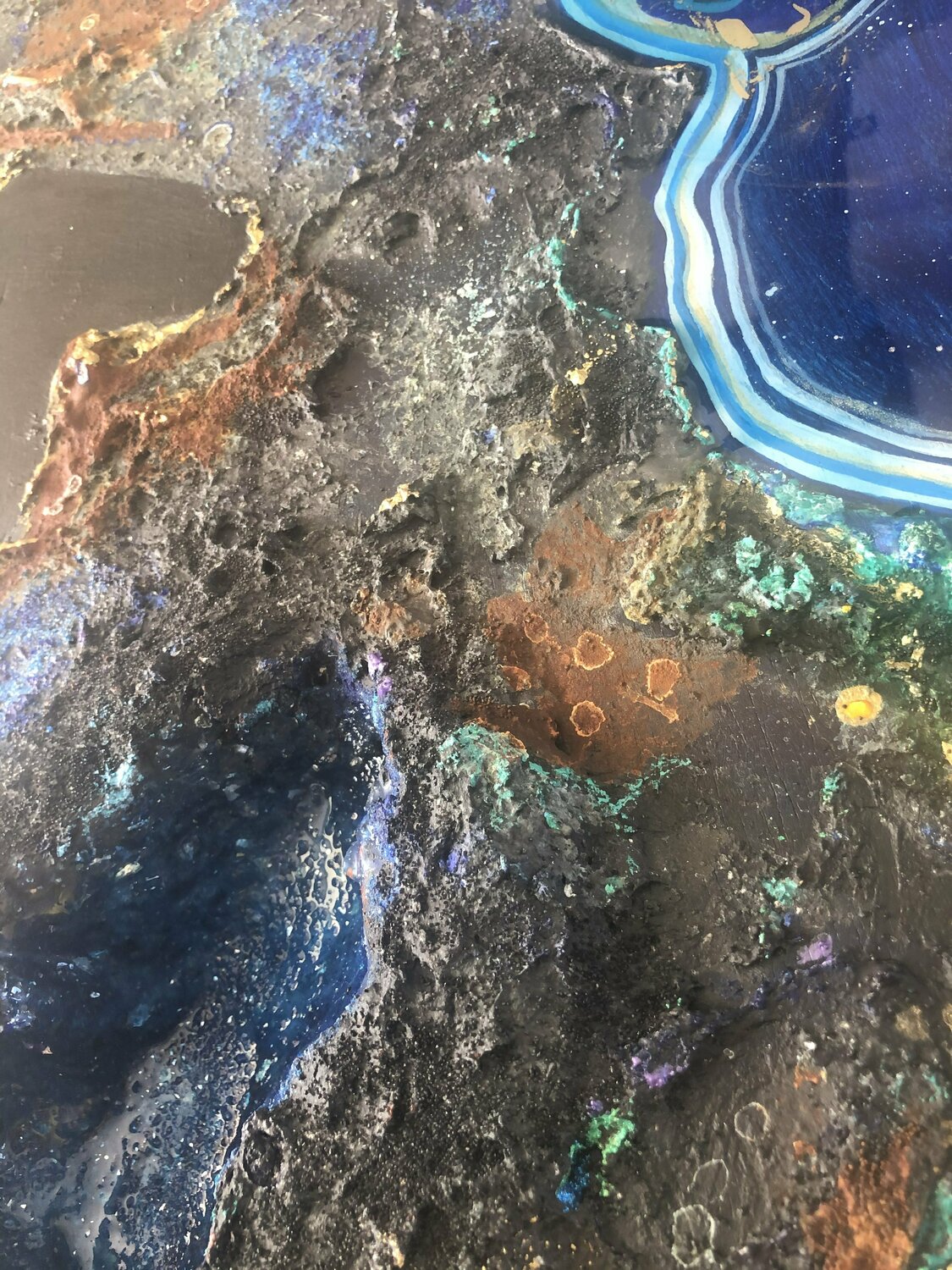 Blue treasure — detail