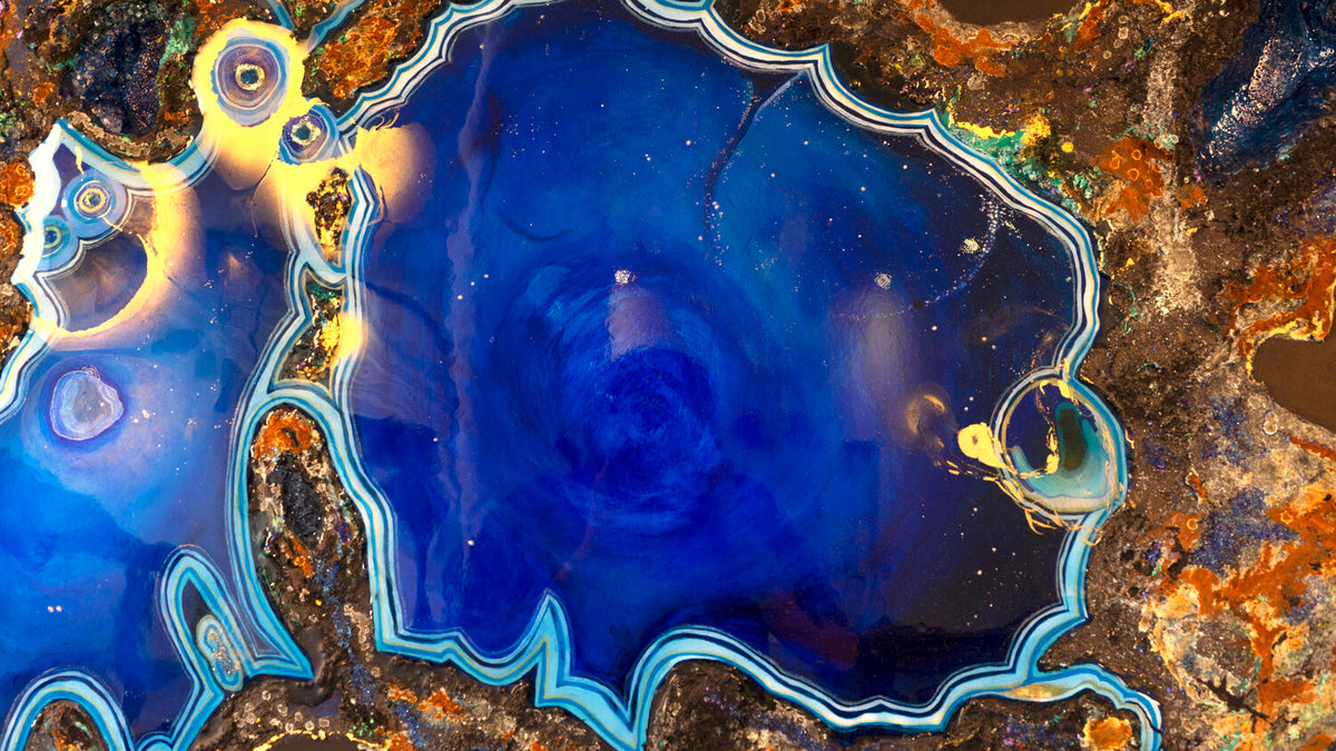 Blue treasure — detail