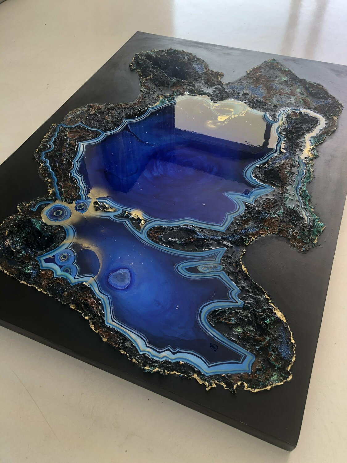 Blue treasure — detail