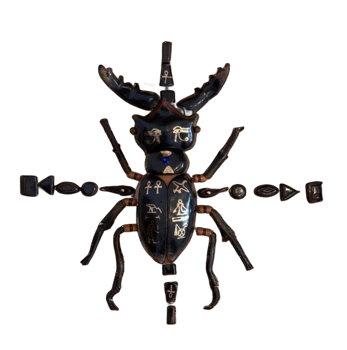 Black scarabee