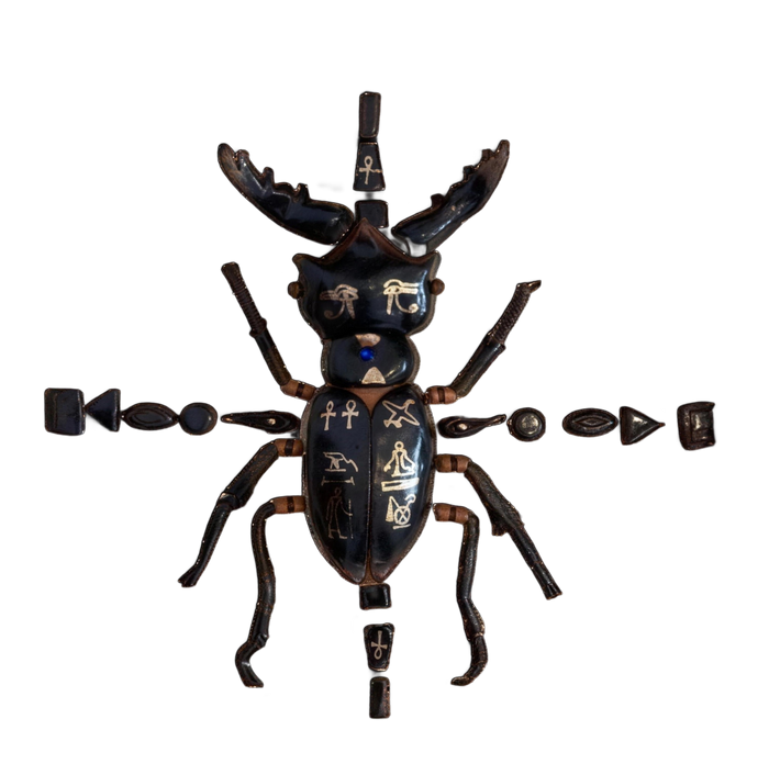 Black scarabee